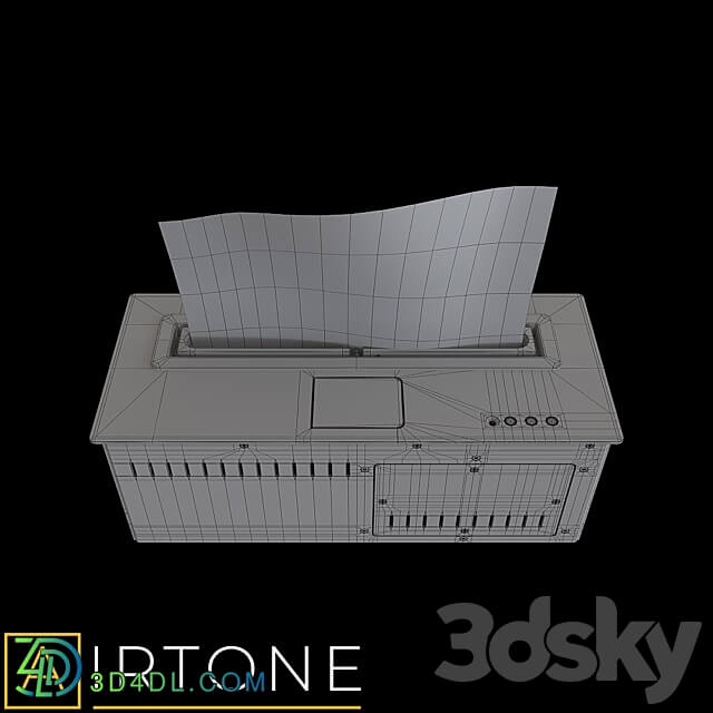 OM Automatic bio fireplace AIRTONE Andalle 458 series 3D Models 3DSKY
