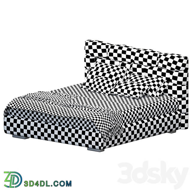 Bed Braided Soft SL 43 Bed 3D Models 3DSKY