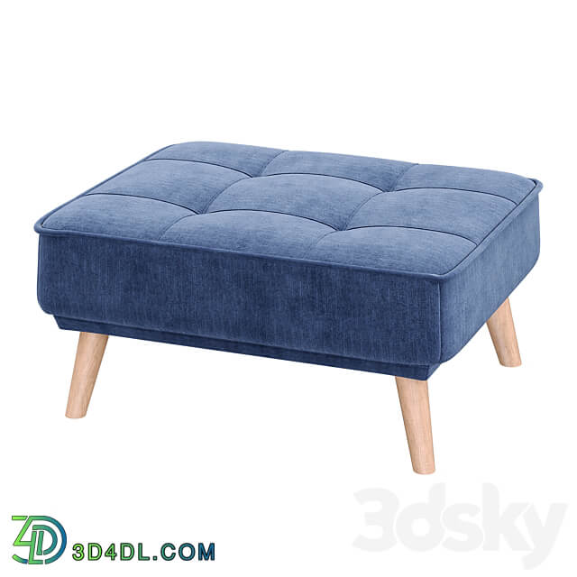 Diva ottoman 3D Models 3DSKY