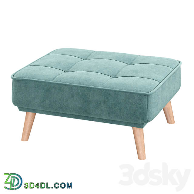 Diva ottoman 3D Models 3DSKY