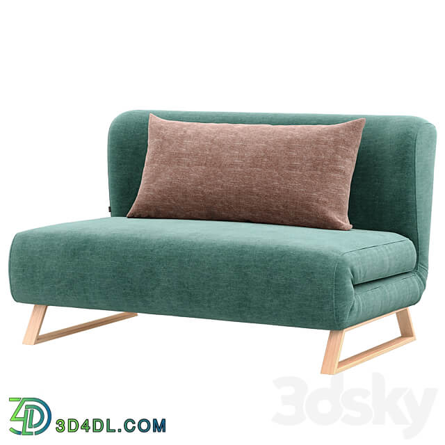 Rosy 2x seater sofa bed 3D Models 3DSKY