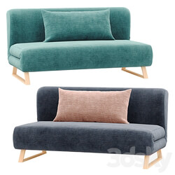 Rosy 3x sofa bed 3D Models 3DSKY 
