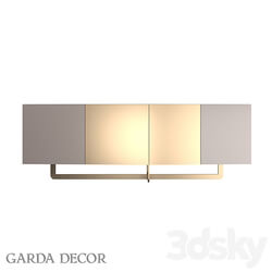 CHEST OF DRAWERS SPACE WITH DOORS 58DB CH14803 Garda Decor Sideboard Chest of drawer 3D Models 3DSKY 