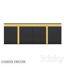 CHEST OF drawers MARBELLA 58DB CH18166 Garda Decor Sideboard Chest of drawer 3D Models 3DSKY 