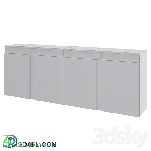 CHEST OF drawers MARBELLA 58DB CH18166 Garda Decor Sideboard Chest of drawer 3D Models 3DSKY