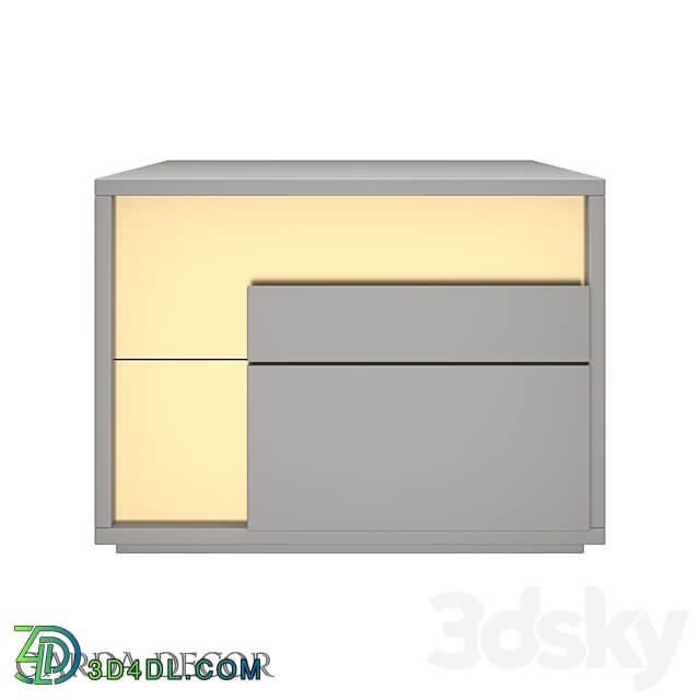 Bedroom Right 58DB NS19009R Garda Decor Sideboard Chest of drawer 3D Models 3DSKY