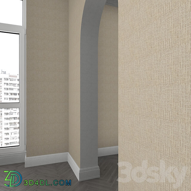 Capri Rhino Textile Wallpaper 2 3D Models 3DSKY