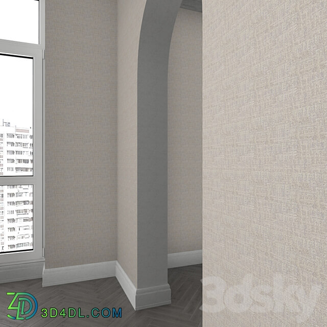Capri Rhino Textile Wallpaper 3 3D Models 3DSKY