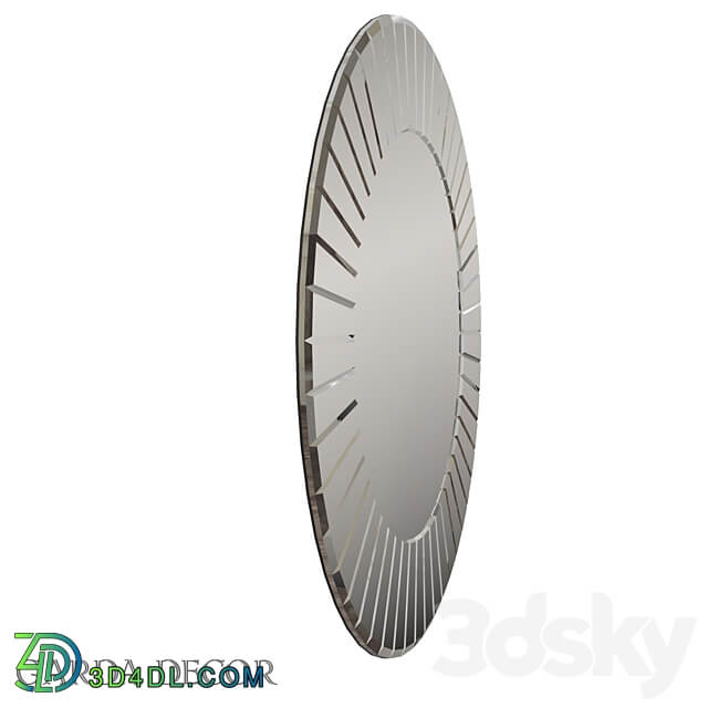 Decorative Round Mirror 50SX 2023 Garda Decor 3D Models 3DSKY