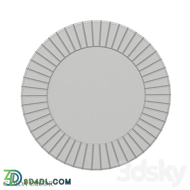 Decorative Round Mirror 50SX 2023 Garda Decor 3D Models 3DSKY