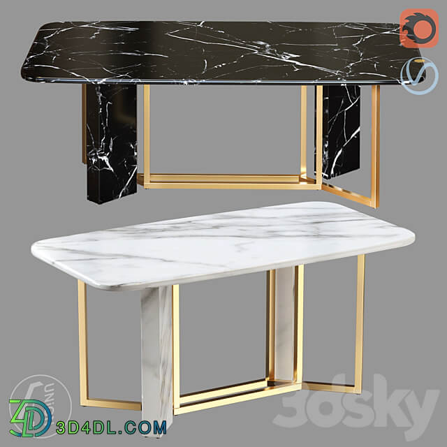 Table Marble MClassic TB 0022 3D Models 3DSKY