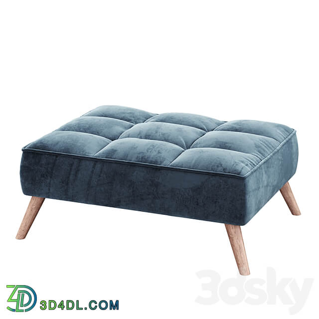 Lisbet ottoman 3D Models 3DSKY