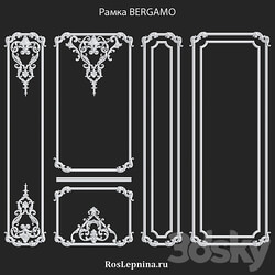 BERGAMO frame set by RosLepnina 3D Models 3DSKY 