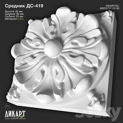 www.dikart.ru Ds 419 82x82x35mm 21.5.2021 3D Models 3DSKY 