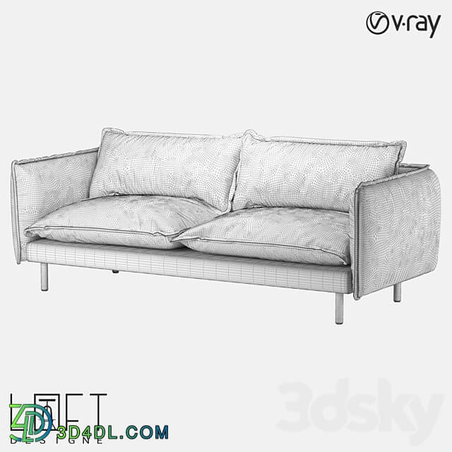 Sofa LoftDesigne 2962 model 3D Models 3DSKY