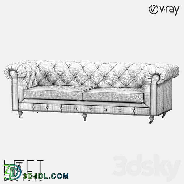 Sofa LoftDesigne 3527 model 3D Models 3DSKY