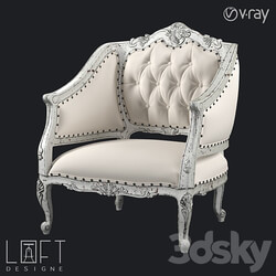 LoftDesigne 3871 model armchair 3D Models 3DSKY 