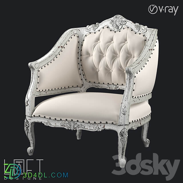 LoftDesigne 3871 model armchair 3D Models 3DSKY