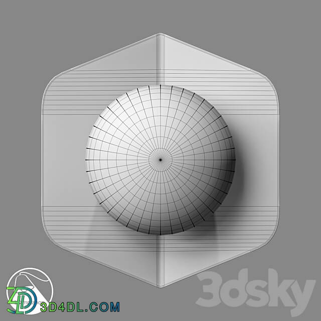 LampsShop.ru B4077 Sconce Sexangle 3D Models 3DSKY