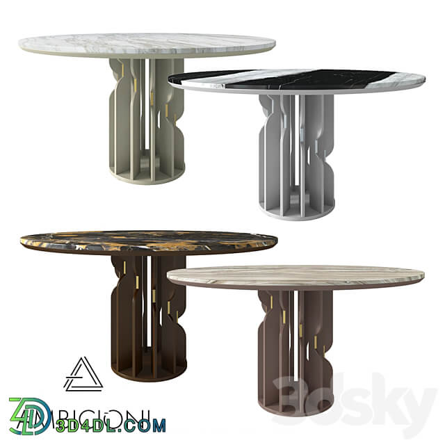 Spiro dining table 3D Models 3DSKY