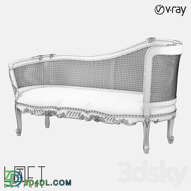 Sofa LoftDesigne 3877 model Other soft seating 3D Models 3DSKY