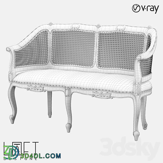 Sofa LoftDesigne 3880 model Other soft seating 3D Models 3DSKY