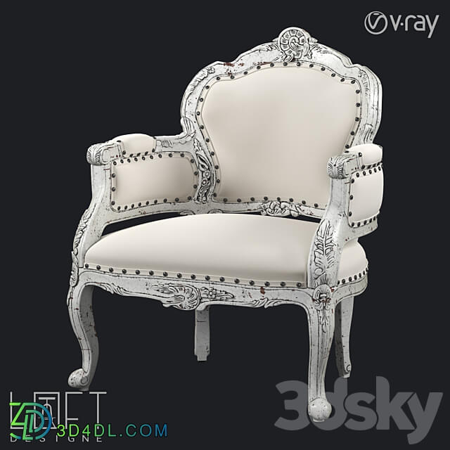 Armchair LoftDesigne 3886 model 3D Models 3DSKY