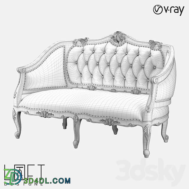 Sofa LoftDesigne 4100 model 3D Models 3DSKY