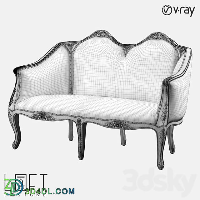 Sofa LoftDesigne 4101 model 3D Models 3DSKY