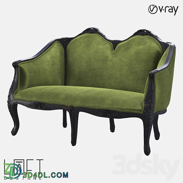 Sofa LoftDesigne 4102 model Other soft seating 3D Models 3DSKY