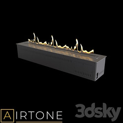 OM Automatic bio fireplace AIRTONE Andalle 1000 series 3D Models 3DSKY 