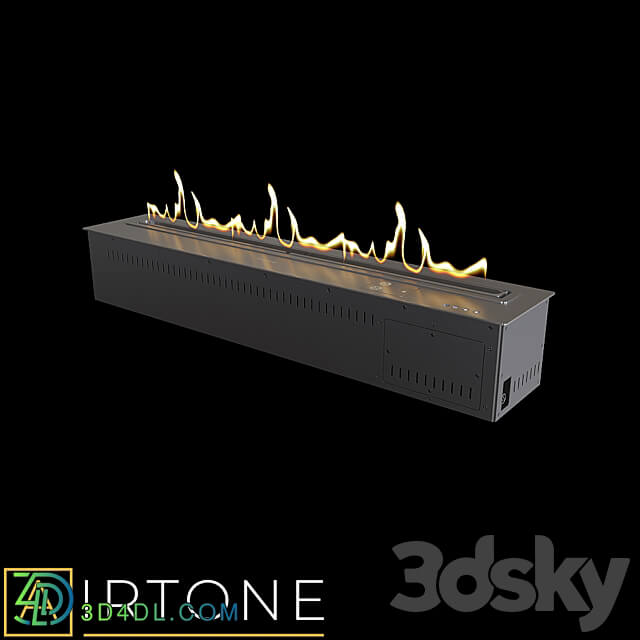 OM Automatic bio fireplace AIRTONE Andalle 1000 series 3D Models 3DSKY