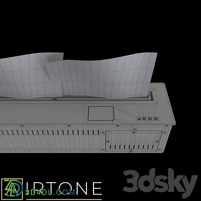 OM Automatic bio fireplace AIRTONE Andalle 1000 series 3D Models 3DSKY