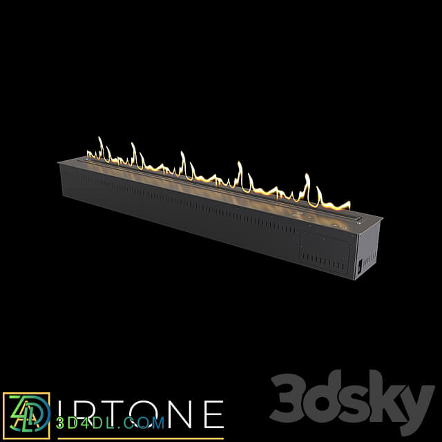 OM Automatic bio fireplace AIRTONE Andalle 1524 series 3D Models 3DSKY