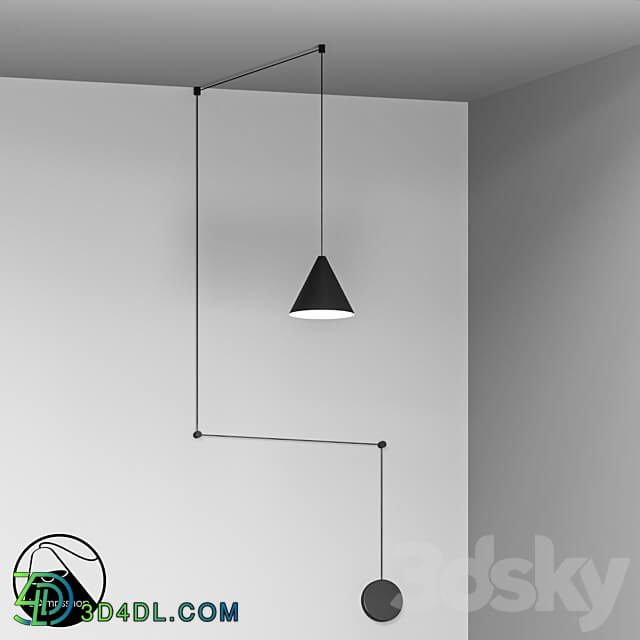 LampsShop.ru PDL2383a Pendant Thread Pendant light 3D Models 3DSKY