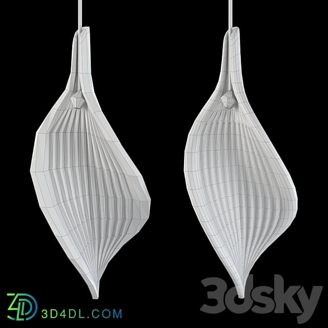 OM Sagarti Espira chandelier art. Es.S.70.80 Pendant light 3D Models 3DSKY