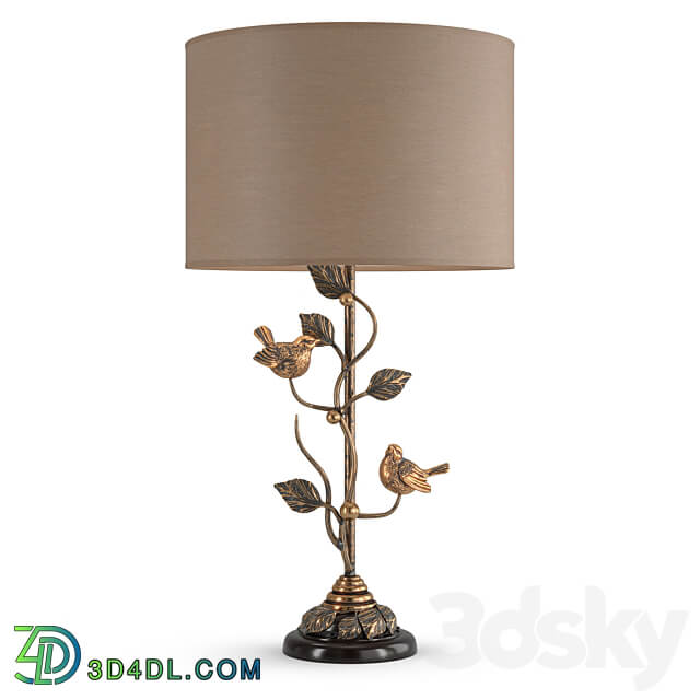 Table lamp Terra Spring Vintage 3D Models 3DSKY