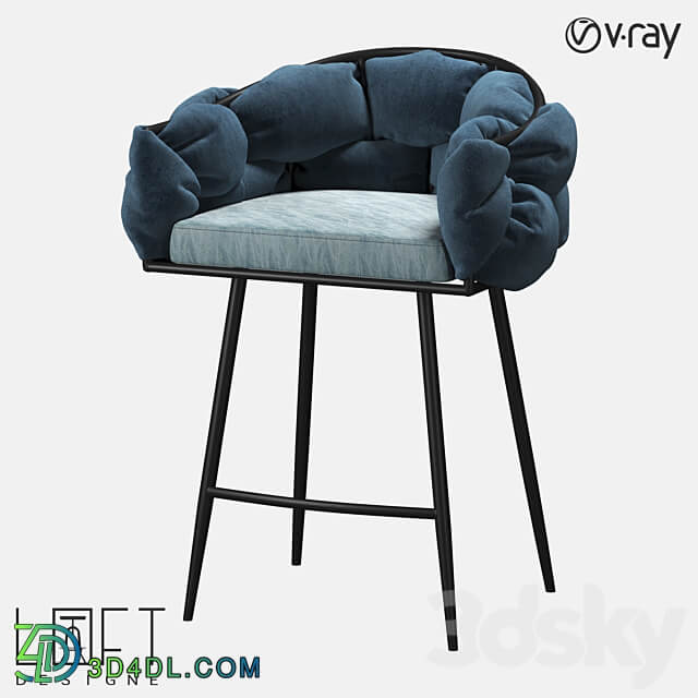 Bar stool LoftDesigne 30491 model 3D Models 3DSKY