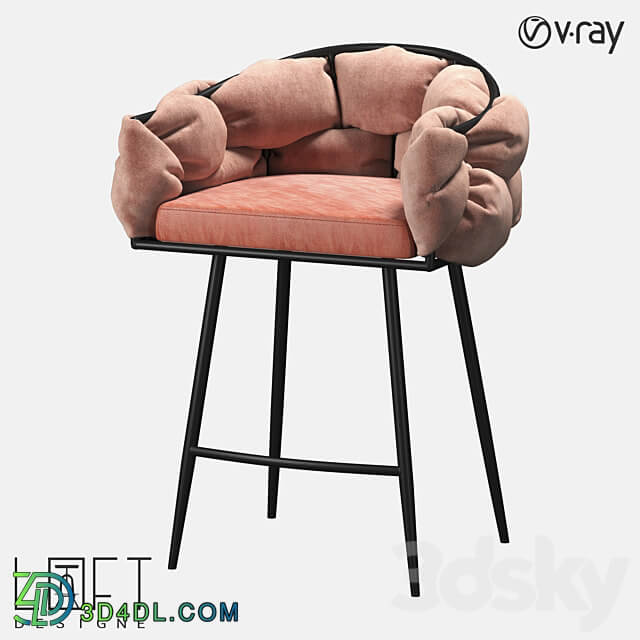 Bar stool LoftDesigne 30493 model 3D Models 3DSKY