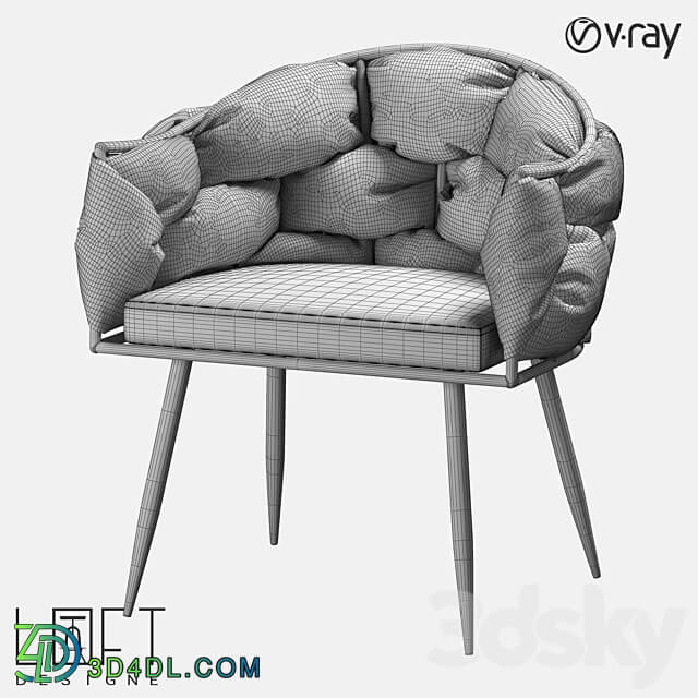 Chair LoftDesigne 30495 model 3D Models 3DSKY