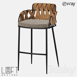 Bar stool LoftDesigne 30497 model 3D Models 3DSKY 