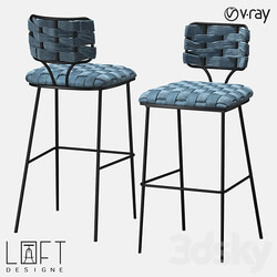 Bar stool LoftDesigne 30499 model 3D Models 3DSKY 