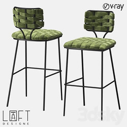 Bar stool LoftDesigne 30500 model 3D Models 3DSKY 