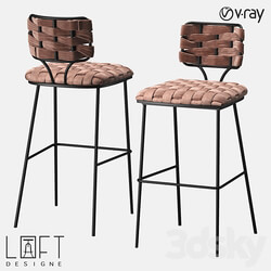 Bar stool LoftDesigne 30501 model 3D Models 3DSKY 