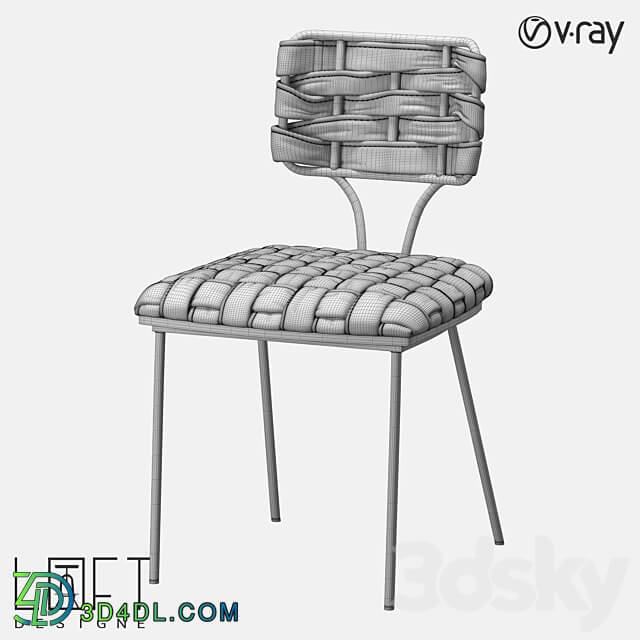 Chair LoftDesigne 30503 model 3D Models 3DSKY