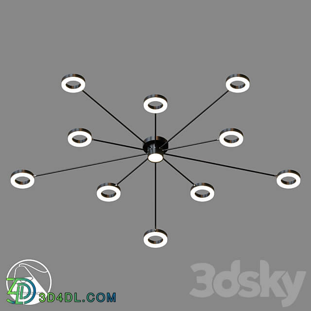 LampsShop.ru PL3024 Chandelier Atmosphere Ceiling lamp 3D Models 3DSKY