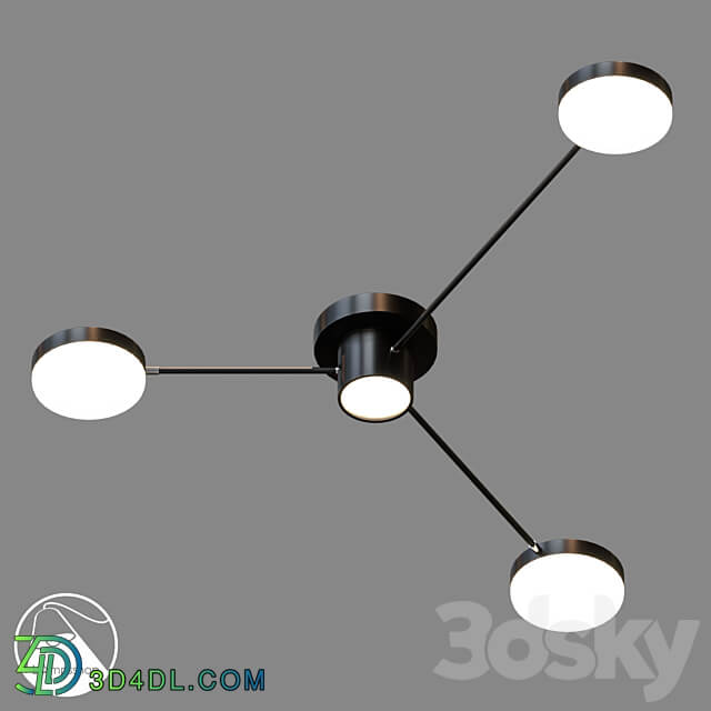 LampsShop.ru PL3024 Chandelier Atmosphere Ceiling lamp 3D Models 3DSKY