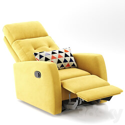 Vegas recliner chair 3D Models 3DSKY 