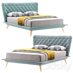 Bohemia bed Bed 3D Models 3DSKY 