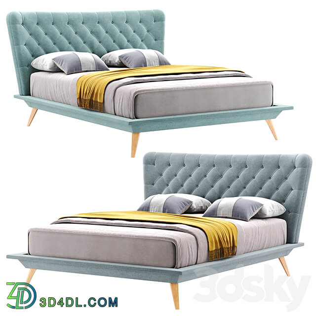 Bohemia bed Bed 3D Models 3DSKY